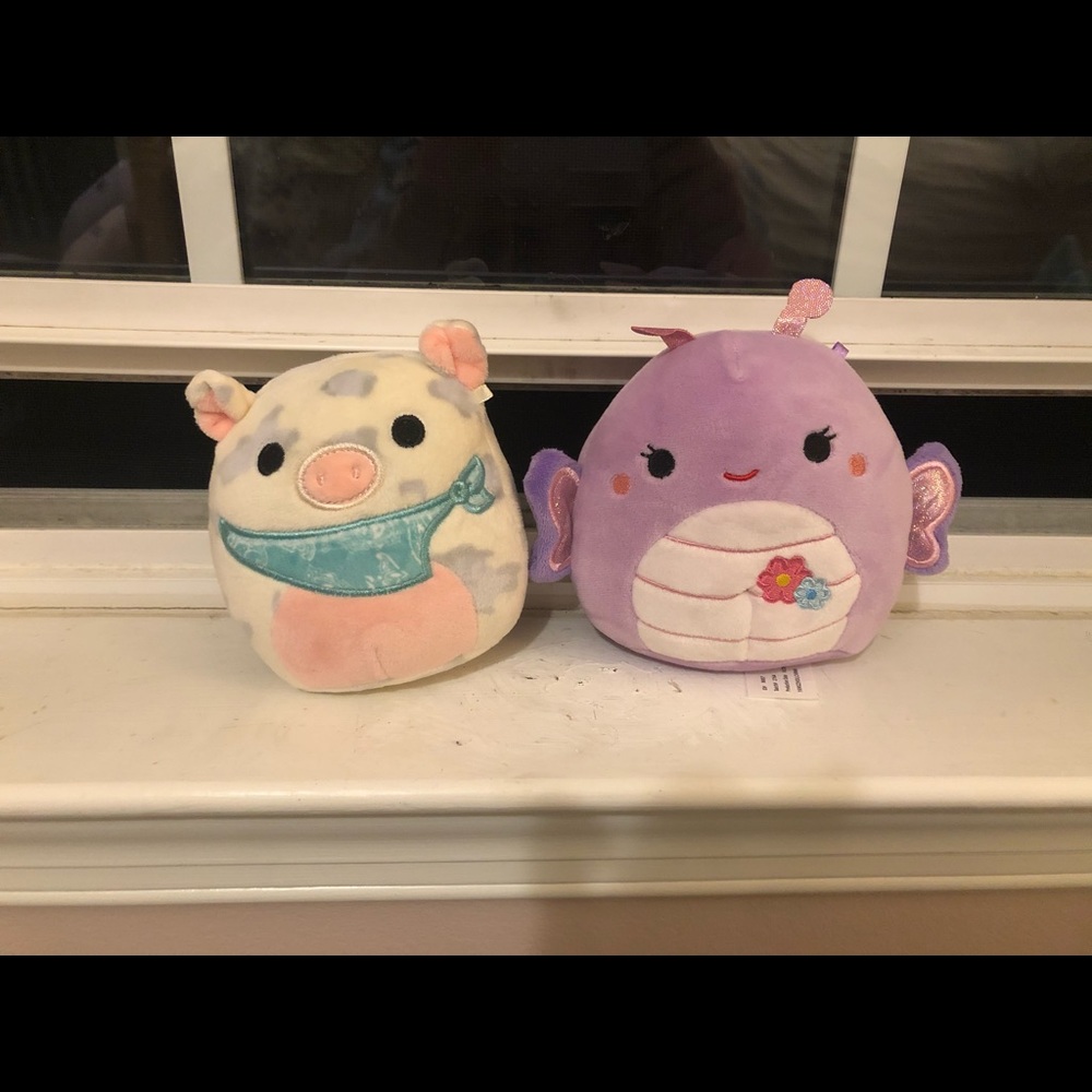 Rosie and Brenda squishmallows